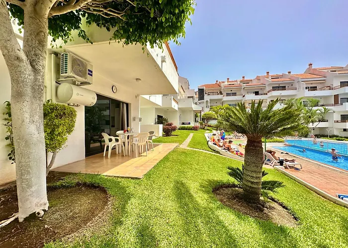 Pool Views Terrace Lägenhet Los Cristianos (Tenerife)